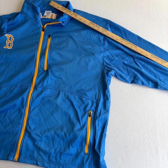 NWT UCLA Bruins Jacket Mens 2XL Blue Gold Full Zip NCAA Rivalry Threads New - Picture 9 of 12